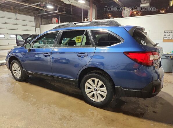 4S4BSABC0K3241540 2019 SUBARU OUTBACK Blue Trasero izquierdo