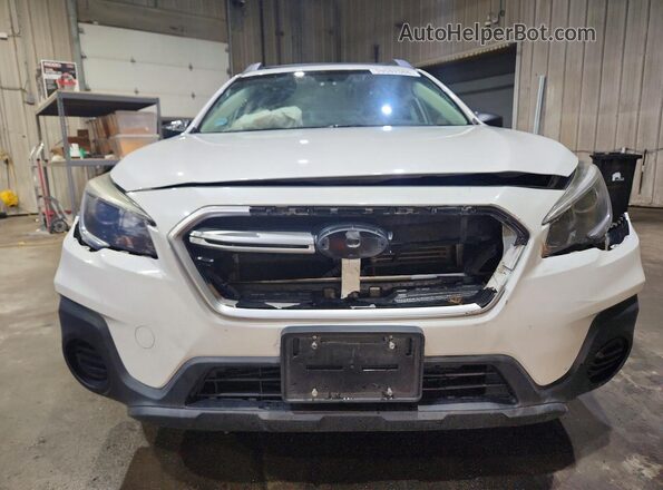 4S4BSABC1K3293596 2019 SUBARU OUTBACK White Widok z przodu