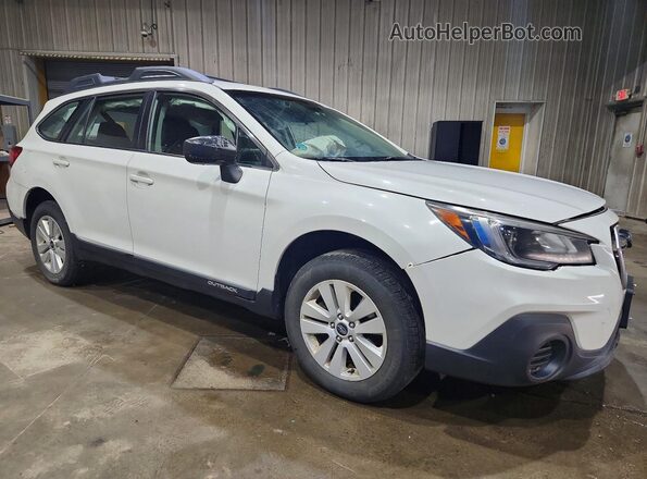 4S4BSABC1K3293596 2019 SUBARU OUTBACK White Przód prawy