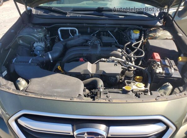 4S4BSABC5K3202345 2019 SUBARU OUTBACK Green უკანა სალონის ხედი