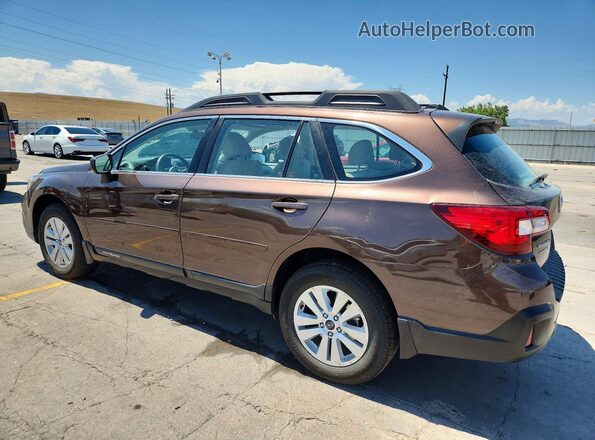 4S4BSABC6K3277720 2019 SUBARU OUTBACK Brown Հետևի ձախ