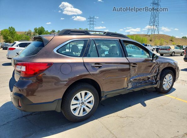 4S4BSABC6K3277720 2019 SUBARU OUTBACK Brown Հետևի աջ