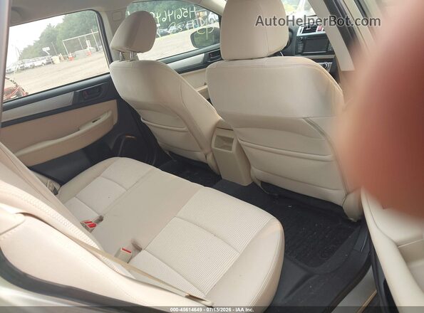 4S4BSABC6K3371872 2019 SUBARU OUTBACK Gold Vista de la etiqueta del VIN