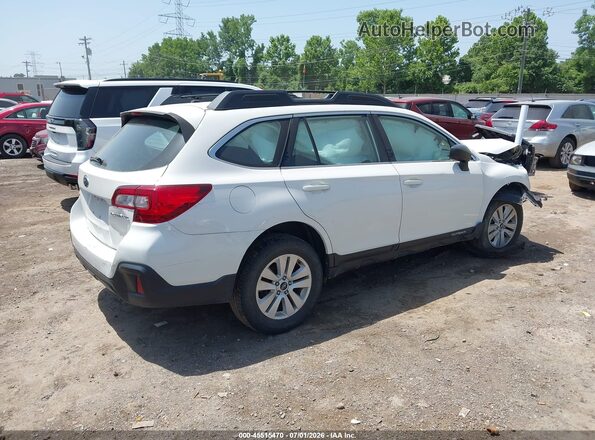 4S4BSABCXK3270267 2019 SUBARU OUTBACK White Задня права чверть