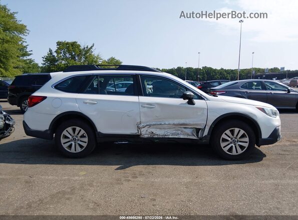 4S4BSABCXK3371907 2019 SUBARU OUTBACK White წინა ხედი
