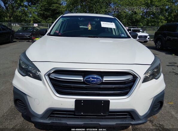 4S4BSABCXK3371907 2019 SUBARU OUTBACK White ხელსაწყოთა პანელის ხედი