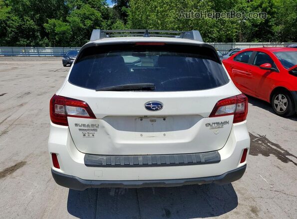 4S4BSACC1G3277372 2016 SUBARU OUTBACK White Вид ззаду