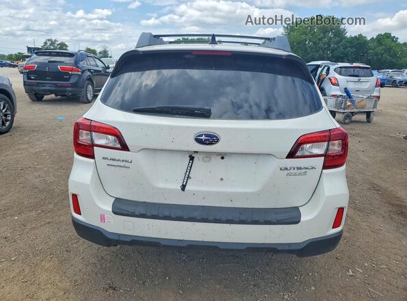 4S4BSACC1G3307132 2016 SUBARU OUTBACK Белый Вид сзади