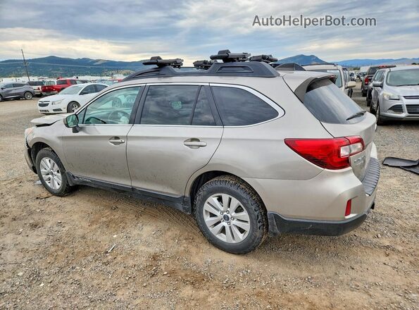 4S4BSACC1H3315264 2017 SUBARU OUTBACK Tan უკანა მარცხენა