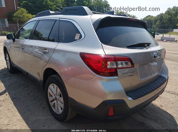 4S4BSACC1J3224534 2018 SUBARU OUTBACK Silver Rear left