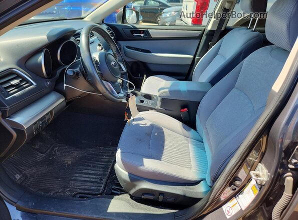 4S4BSACC1J3242029 2018 SUBARU OUTBACK Серый Вид салона спереди