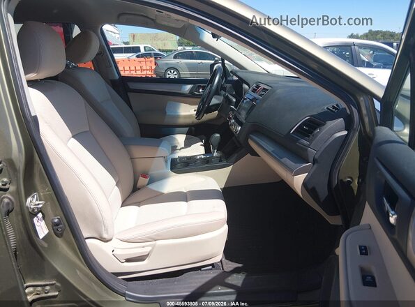4S4BSACC2G3262475 2016 SUBARU OUTBACK Green Vista interior delantera
