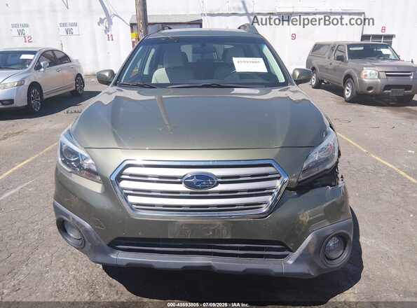 4S4BSACC2G3262475 2016 SUBARU OUTBACK Green Vista del cuadro de instrumentos