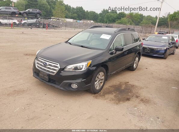 4S4BSACC2G3272410 2016 SUBARU OUTBACK Черный Передняя левая четверть
