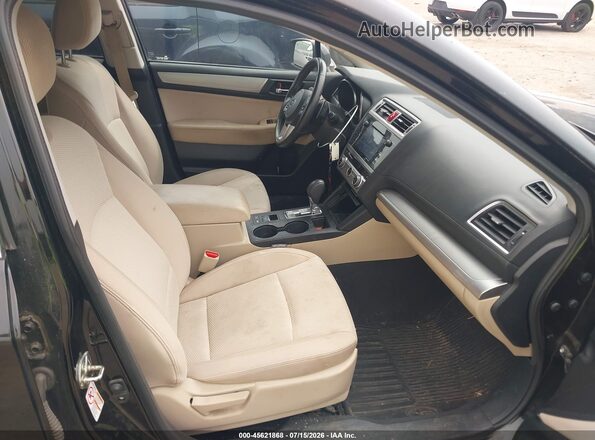 4S4BSACC2G3272410 2016 SUBARU OUTBACK Черный Вид салона спереди