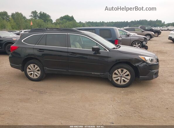 4S4BSACC2G3272410 2016 SUBARU OUTBACK Черный Вид задней части салона