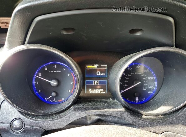 4S4BSACC2G3274514 2016 SUBARU OUTBACK Silver Սարքավորումների վահանակի տեսք