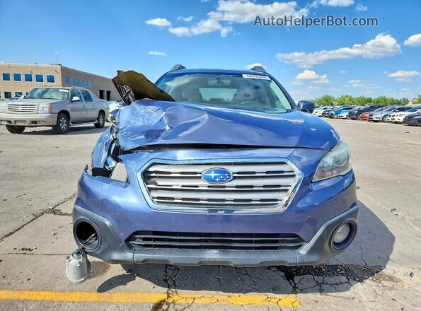 4S4BSACC2H3207137 2017 SUBARU OUTBACK Синий Вид спереди
