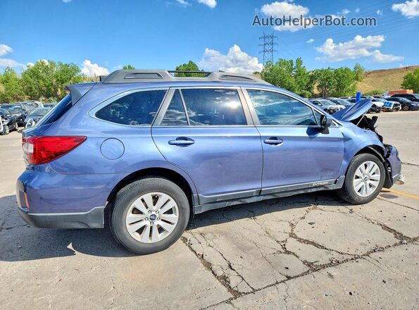 4S4BSACC2H3207137 2017 SUBARU OUTBACK Синий Задняя правая четверть