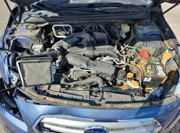 4S4BSACC2H3207137 2017 SUBARU OUTBACK Синий Вид подкапотного пространства