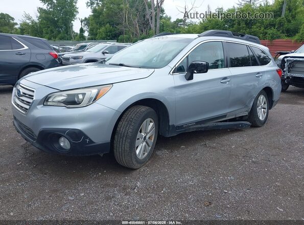 4S4BSACC2H3272201 2017 SUBARU OUTBACK Silver წინა მარცხენა ხედი სამი მეოთხედიდან