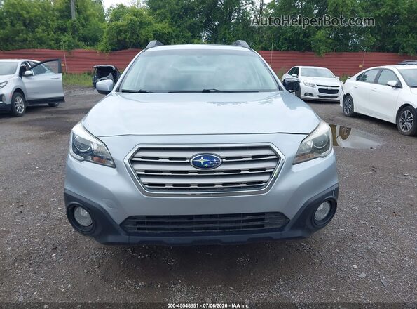 4S4BSACC2H3272201 2017 SUBARU OUTBACK Silver უკანა სალონის ხედი