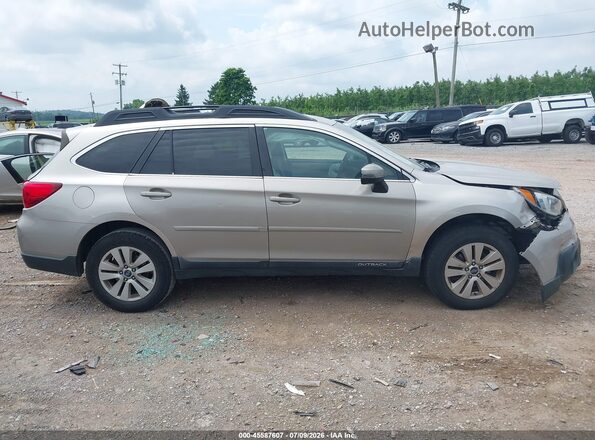 4S4BSACC2H3301664 2017 SUBARU OUTBACK Silver უკანა სალონის ხედი
