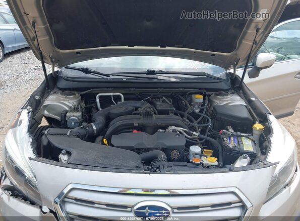 4S4BSACC2H3301664 2017 SUBARU OUTBACK Silver უკანა ხედი