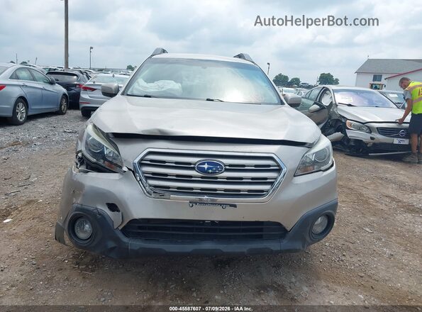 4S4BSACC2H3301664 2017 SUBARU OUTBACK Silver ხელსაწყოთა პანელის ხედი