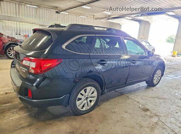 4S4BSACC2H3320568 2017 SUBARU OUTBACK Black Trasero derecho