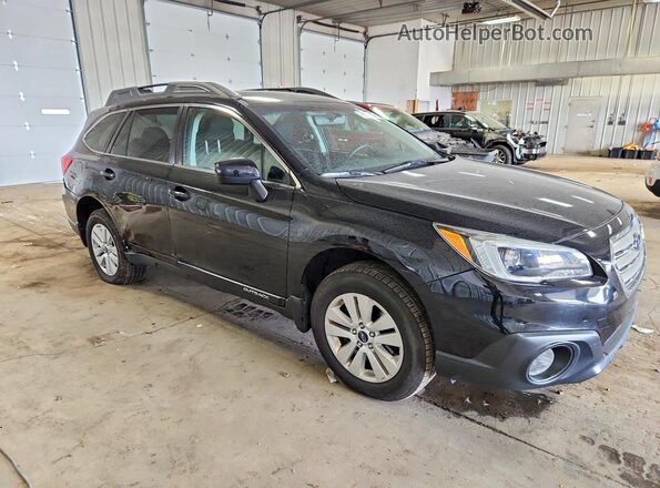 4S4BSACC2H3320568 2017 SUBARU OUTBACK Black Delantero derecho