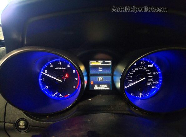 4S4BSACC2H3320568 2017 SUBARU OUTBACK Black Vista del cuadro de instrumentos
