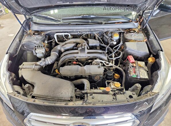 4S4BSACC2H3320568 2017 SUBARU OUTBACK Black Vista interior trasera