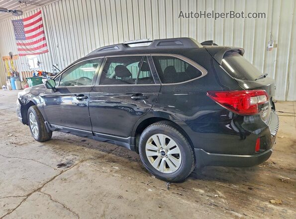 4S4BSACC2H3320568 2017 SUBARU OUTBACK Black Trasero izquierdo