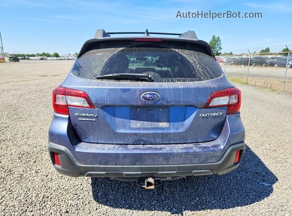 4S4BSACC2J3277968 2018 SUBARU OUTBACK Blue Vista trasera