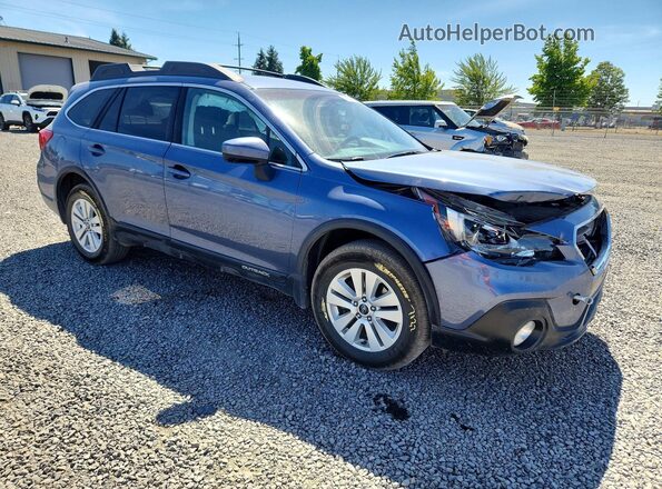 4S4BSACC2J3277968 2018 SUBARU OUTBACK Blue Delantero derecho