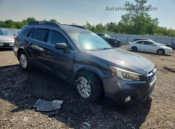4S4BSACC2J3286377 2018 SUBARU OUTBACK Gray Przód prawy