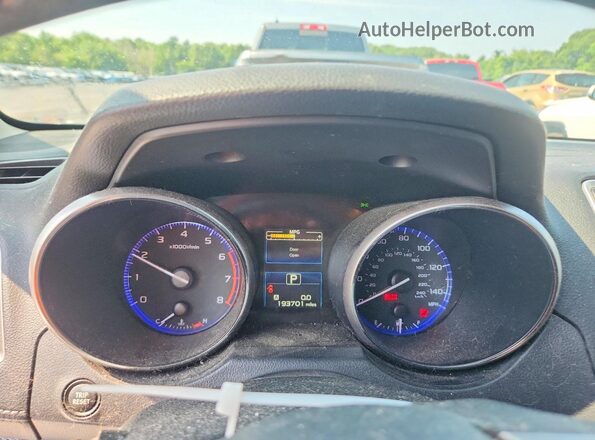 4S4BSACC2J3286377 2018 SUBARU OUTBACK Gray Widok zestawu wskaźników