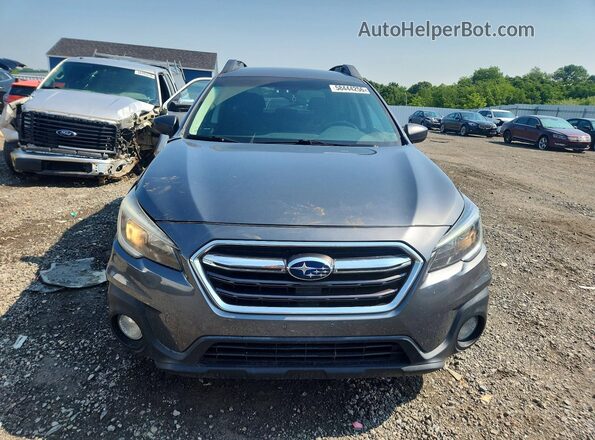 4S4BSACC2J3286377 2018 SUBARU OUTBACK Gray Widok z przodu