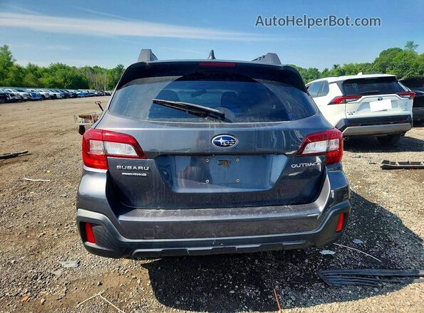 4S4BSACC2J3286377 2018 SUBARU OUTBACK Gray Widok z tyłu
