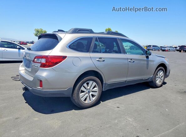 4S4BSACC3H3393643 2017 SUBARU OUTBACK Beige Tył prawy