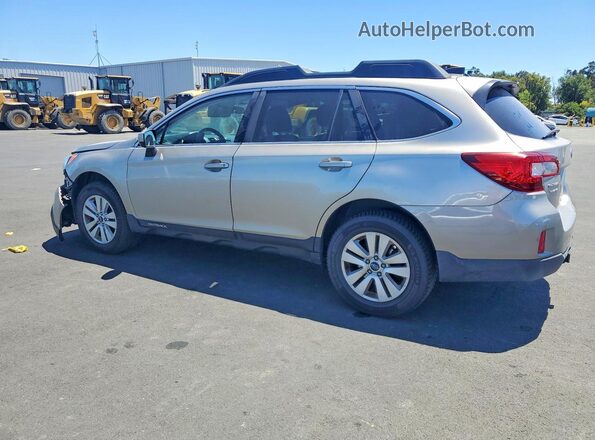 4S4BSACC3H3393643 2017 SUBARU OUTBACK Beige Tył lewy