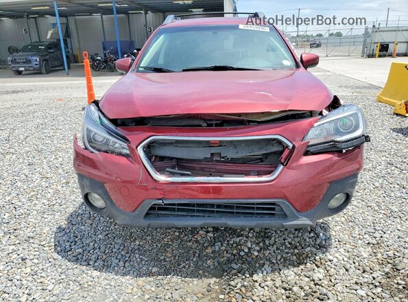4S4BSACC3J3214233 2018 SUBARU OUTBACK Темно-бордовый Вид спереди