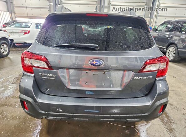 4S4BSACC3J3283083 2018 SUBARU OUTBACK Gray Հետևի տեսք
