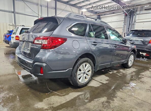 4S4BSACC3J3283083 2018 SUBARU OUTBACK Gray Հետևի աջ