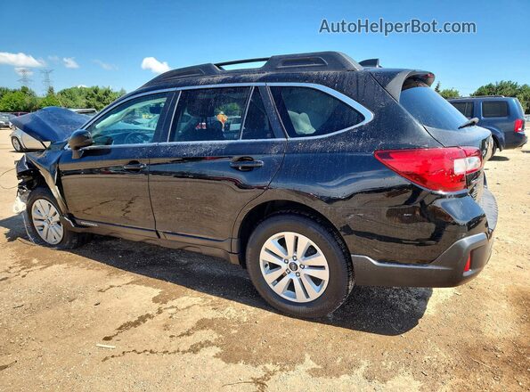 4S4BSACC3J3320584 2018 SUBARU OUTBACK Black Задня ліва чверть