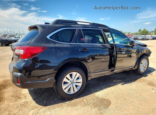 4S4BSACC3J3320584 2018 SUBARU OUTBACK Black Задня права чверть