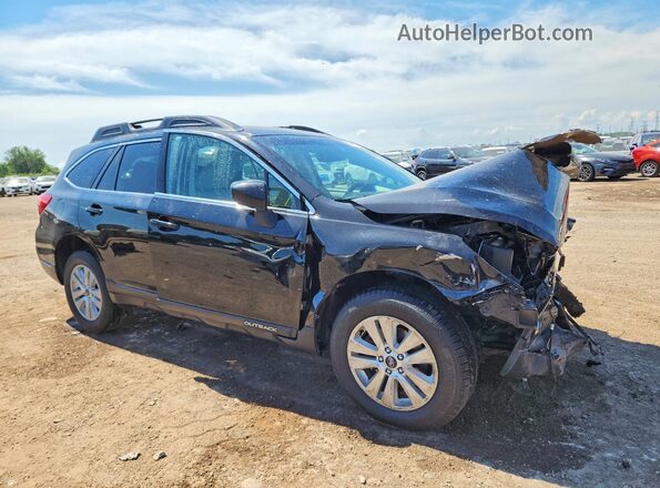 4S4BSACC3J3320584 2018 SUBARU OUTBACK Black Передня права чверть