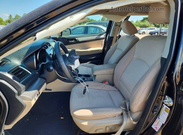4S4BSACC3J3320584 2018 SUBARU OUTBACK Black Вид салону спереду