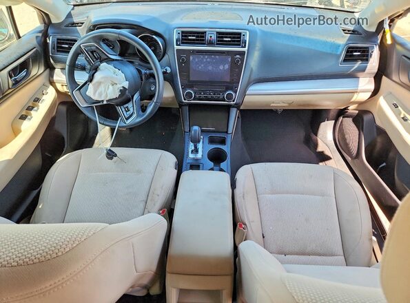 4S4BSACC3J3320584 2018 SUBARU OUTBACK Black Вид панелі приладів